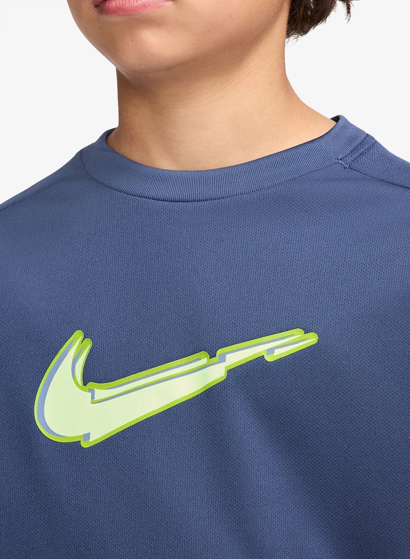Nike Youth Dri-Fit Multi Bold Graphic Top - Image 3